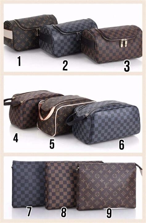 lv wash bag womens|Louis Vuitton bag with pouch.